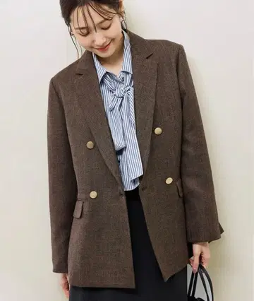 ROPE' PICNIC 쓰리톤 트위드 자켓