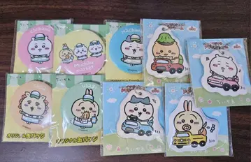 치이카와 (먼작귀) 훼미리마트 캔뱃지 5종 & 참 4종