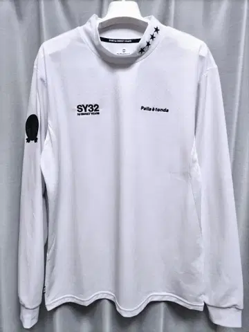 새상품급 SY32 모크넥 롱 슬리브 화이트