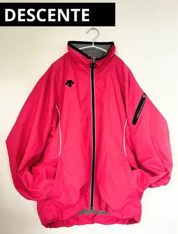 DESCENTE 데상트 핑크 나일론 자켓