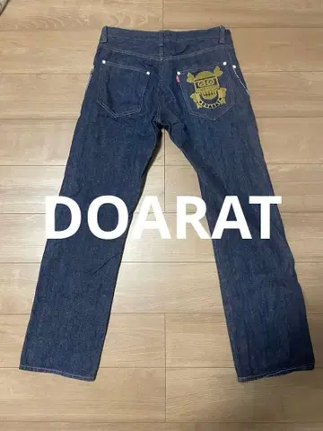 DOARAT 두아라트 데님 일본제 DARP302 백 자수 청바지