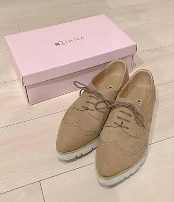 DIANA 다이애나 레어 스웨이드 레이스업 슈즈