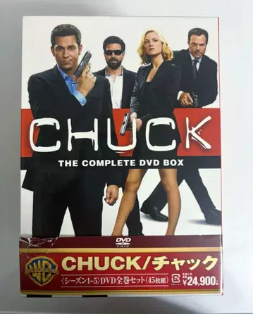 CHUCK/척 DVD 컴플리트 시리즈 (45장)