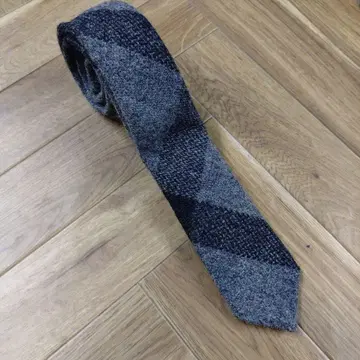 Harris Tweed 체크 패턴 넥타이