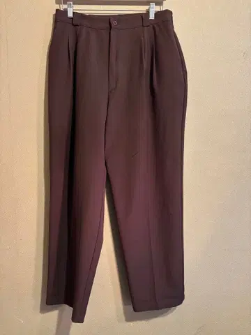 구제 슬랙스 Fundamental Things 브라운