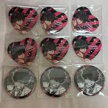 모모즈노 사쿠라 스케 캔뱃지 하트캔뱃지 마네키네코