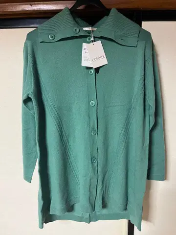 정가 40700엔 CORDIER 가디건 미사용 새상품 택 포함