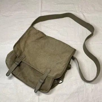 프랑스군 린넨 숄더백