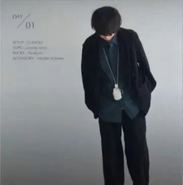 hender scheme assemble neck pouch S 화이트