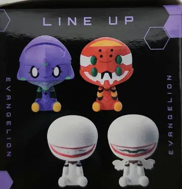 4체 풀세트 에반게리온 제일복권 쵸코놋코 피규어