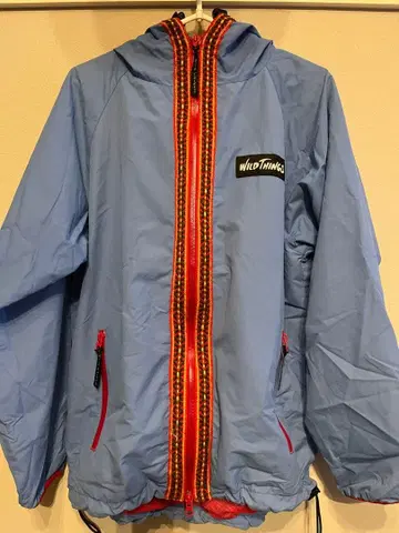 WILD THINGS 풀 집업 나일론 자켓