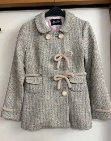 MILK 트위드 코트