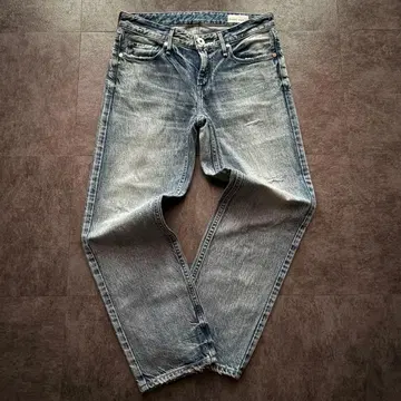 인기 어퍼 하이츠 스트레이트 데님 색빠짐 아메카지 y2k 히게 22