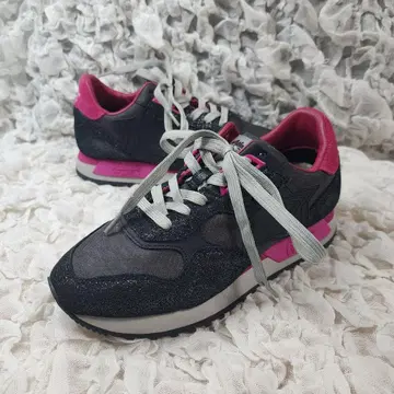 새상품급 아틀란틱 스타스 이탈리아제 갈라 글리터 차콜 그레이