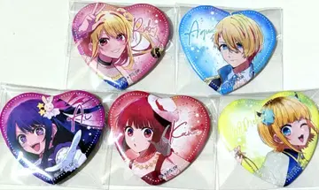 최애의 아이 웨트 컬러 캔뱃지 5세트