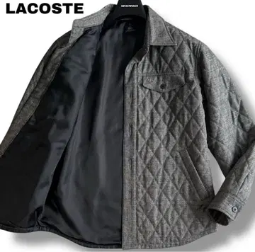 LACOSTE 그레이 퀼팅 자켓