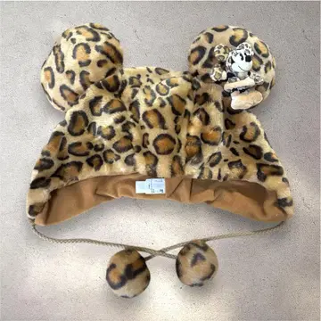 디즈니 팬캡 레오파드 무늬