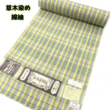 초목 염색 면 면 100% 옷감 착척 -7