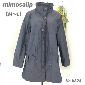 [ 하자품 ] mimosalip 롱 자켓 M~L 경량 오샤레 편안함