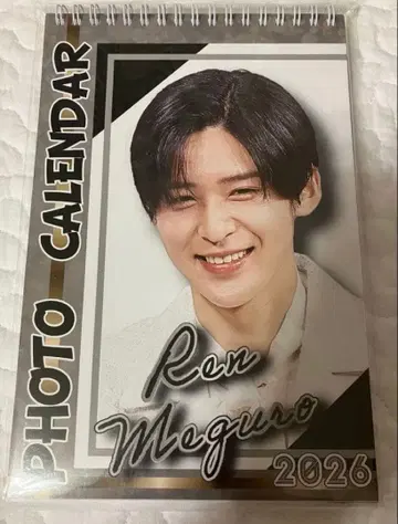 Snow Man 메구로 렌 2026년 탁상 달력 SnowMan 사진 달력