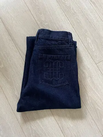 다크 블루 플레어 팬츠