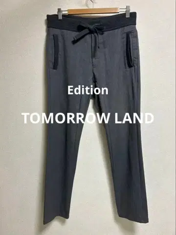 새상품급 투모로우랜드 에디션 울 팬츠/그레이/사이즈 1