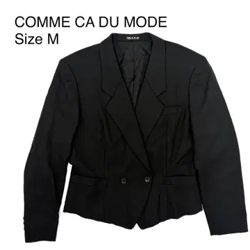 COMME CA DU MODE 테일러드 자켓 더블 울 M 상당