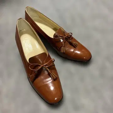 MELIUS 브라운 로퍼 일본제