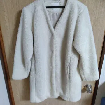 FREAK'S STORE 보아 자켓 아이보리 프리 사이즈