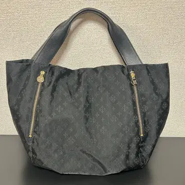 러셋 토트백 블랙 골드