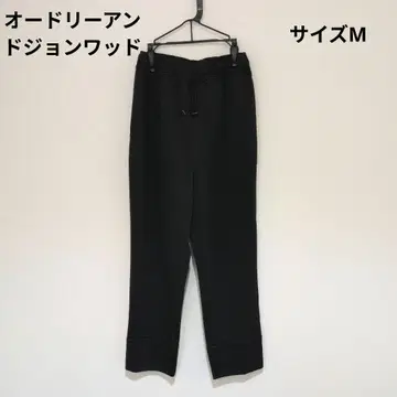 오드리앤존와드 블랙 슬랙스 M