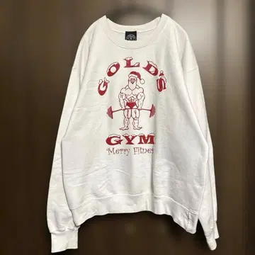 골드짐 크리스마스 맨투맨 M