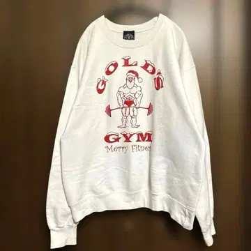 골드짐 크리스마스 맨투맨 M