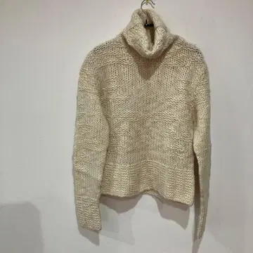 폴로 스포츠 아이보리 터틀넥 피셔맨 스웨터 15