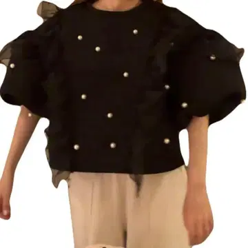 marryme 썸머 베이비 펄 튤 펄 free 사이즈 미사용 새상품