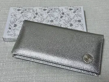 황궁 소가죽 장지갑 실버 미사용 새상품