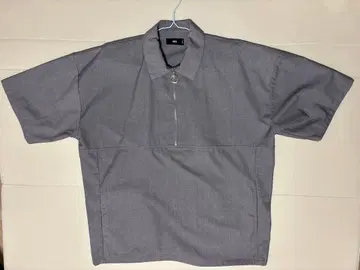 HARE 하프 지퍼 풀오버 반팔