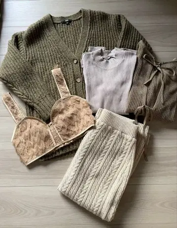 성숙 캐주얼 코디 판매 돌려입기 5세트