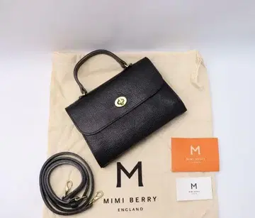 새상품 MIMI BERRY MINI HEBE 미미베리 핸드백 블랙