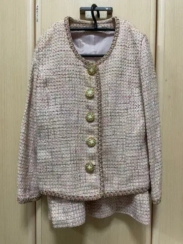 gris ciel 그리시엘 트위드 셋업