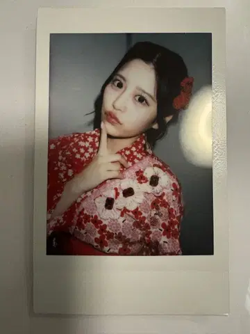 FRUITS ZIPPER 츠키아시 아마네 폴라로이드 유카타