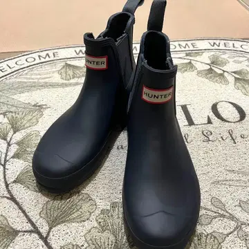 HUNTER 헌터 첼시 레인부츠
