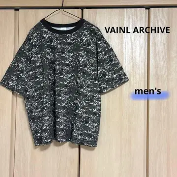 VAINL ARCHIVE 카모플라쥬 패턴 반팔 T셔츠