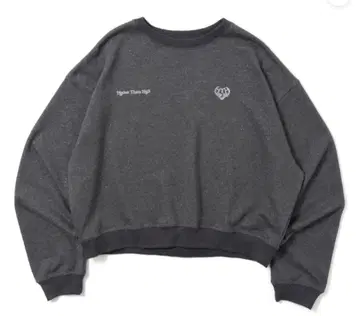 HTH 글리터 크루 스웨트 셔츠