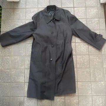 [가격 인하 가능] 롱 코트 블랙 그레이