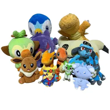 포켓몬 봉제 인형 묶음 판매 피카츄 오키나와 한정판