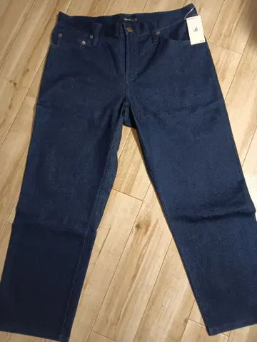 JOHNBULL 스트레치 스트레이트 데님 미사용 택 포함 LL