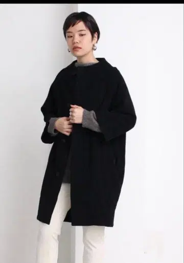 nitca 코쿤 코트 다크 네이비 새상품급