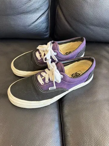 VANS 에라 블랙 퍼플