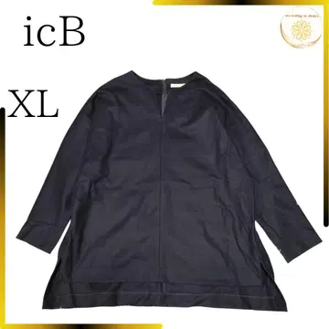 아이시비 상의 롱 기장 긴팔 체형 커버 빅 사이즈 44 xl